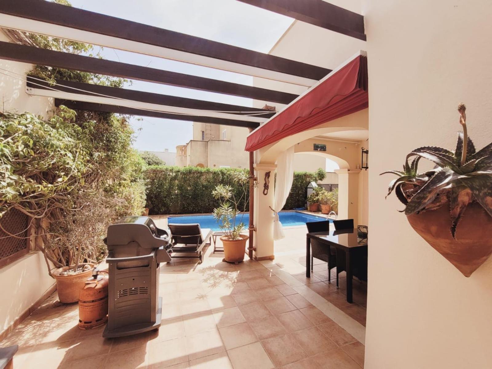 Ferienhaus Casa Yelmo Cala Mandia  Εξωτερικό φωτογραφία